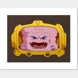 Krang from Dimension X Posters and Art